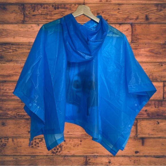 5 for $25🔥Disney Stitch Blue Raincoat Poncho One Size - Picture 2 of 7
